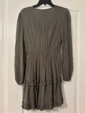 Altar'd State Green Boho Dress thumbnail 2
