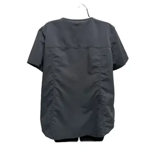 Scrubstar Ultimate Gray Scrub Top V-neck‎ Pockets Medical Size Large thumbnail 3