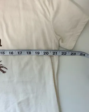 Maurices PBR Truck Graphic Tee Cream Brown Short Sleeve Summer thumbnail 8