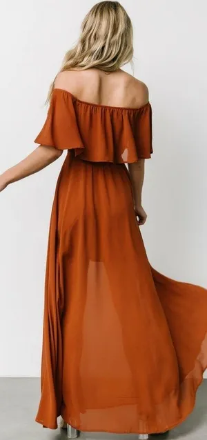 Baltic Born Victoria Off Shoulder Maxi Dress New Without Tags thumbnail 2