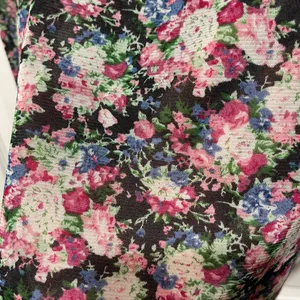 Express Black Floral Print Baby Doll Camisole Top Size Large Like New thumbnail 3