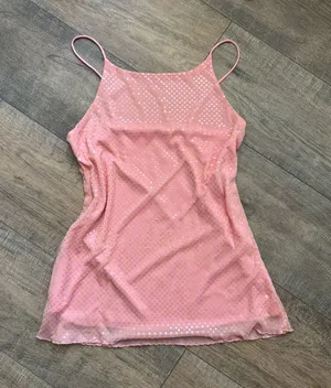 Viva You Y2K Vintage Sequin Fairy Tank Top thumbnail 1