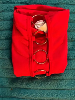 Bikini + top Red thumbnail 7