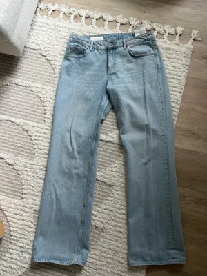 ZARA Jeans Wide-Leg Low-Rise thumbnail 6