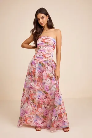Lulus Floral Dress thumbnail 2