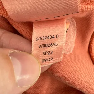 Athleta Sundown Alliance Hoodie Sweatshirt Orange Women L V-Neck Relaxed Comfy‎ thumbnail 8
