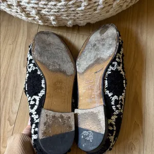 Gucci Jordaan tweed loafers thumbnail 8