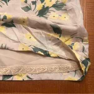 Anthropologie Maeve Dutch Yellow Floral Print Sleeveless Shift Dress‎ Size 0 thumbnail 13