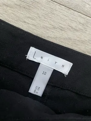 Leith Black Wrap Skort thumbnail 2