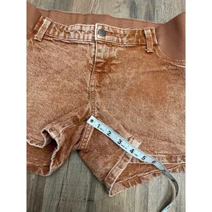 Isabel Maternity by Ingrid & Isabel‎ Denim Shorts Sz 4 High Rise Pregnancy thumbnail 8