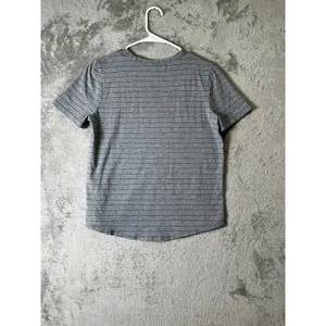 Lululemon Love Crew Short Sleeve T-Shirt Short Serve Stripe Heathered Size 4 thumbnail 3