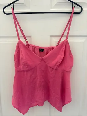 wild fable Hot Pink Spaghetti-Strap Cami thumbnail 2