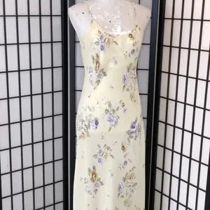 VTG Gold Crown Label Floral Dress thumbnail 6