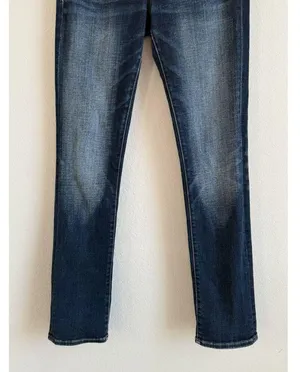 Buckle Black Jeans Fit No.53 Straight Women’s 28x32 Dark Wash Mid Rise Stretch thumbnail 9
