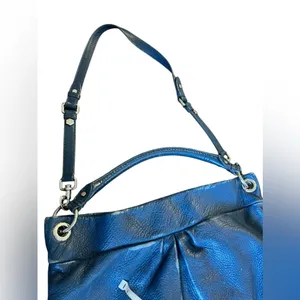 XL Blue Marc by Marc Jacob’s blue satchel purse‎ thumbnail 8