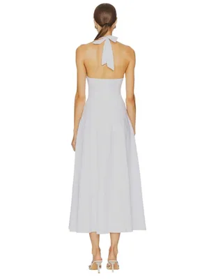 SNDYS Talassa Maxi Dress in White XXLarge Womens Long Summer Gown thumbnail 2