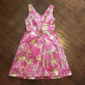 Lilly Pulitzer Parker in Hotty Pink size 4 designer dress thumbnail 6