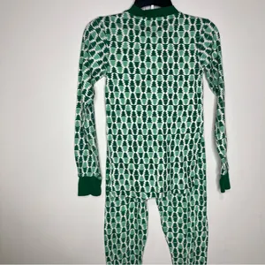 Carters Christmas tree‎ pajama set long sleeve pants women's size XS green white thumbnail 7