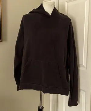 Used / Worn Simple Black Urban Outfitters Black Hoodie thumbnail 1