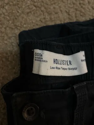 Hollister Low-Rise Taper Baggy Cargo Pants thumbnail 5