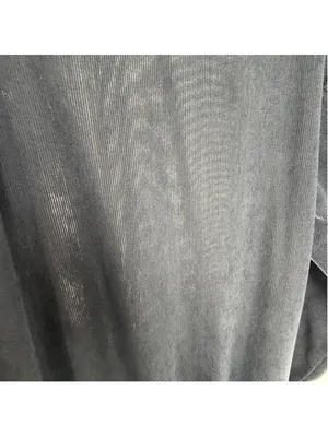 Unbranded Corduroy Knit Crewneck Sweatshirt Size Small Dark Blue Gray Pullover thumbnail 5