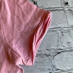 VTG Y2K Hell’s Kitchen Chicago Illinois Pink Womens Large Tshirt NWT NEW Retro thumbnail 2