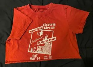 Brandy Melville red shirt thumbnail 1