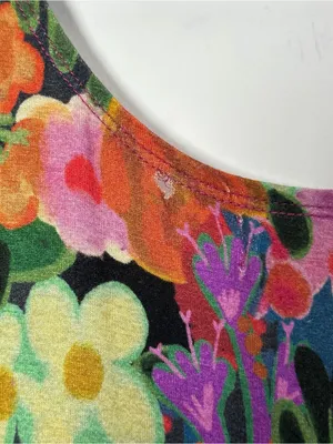 Natural Life Floral Fit & Flare Dress Women’s Large Boho Sleeveless NWT thumbnail 5