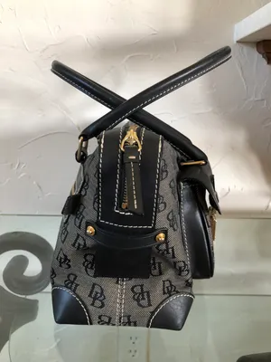 Dooney & Bourke Black Satchel Purse thumbnail 4