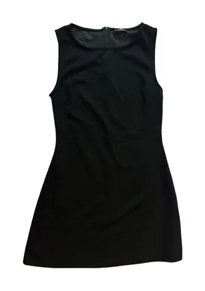 White Fox Boutique Black Sleeveless Mini Sheath Dress thumbnail 1