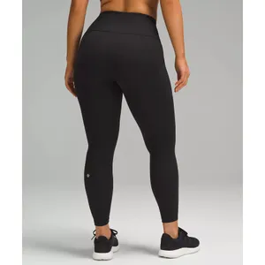 lululemon Wunder Train High-Rise Tight with Pockets 25" Size 6 BLACK NWT thumbnail 2