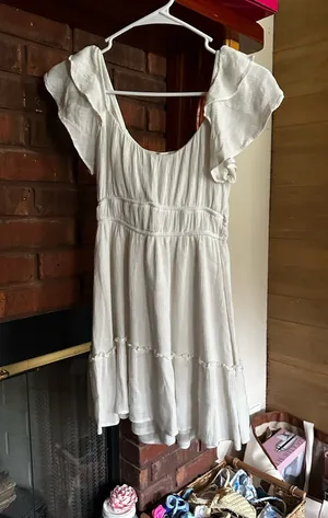 Altard State white flowy dress thumbnail 1