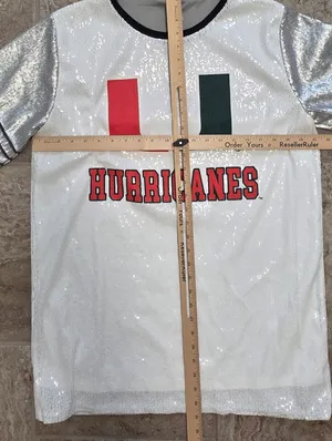 Miami Hurricanes Gameday Couture Women's Full Sequin Jersey Dress Size Large thumbnail 8