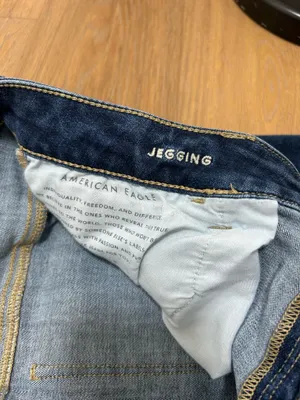 Tall/long jegging skinny jeans - American Eagle plus size 14 thumbnail 8