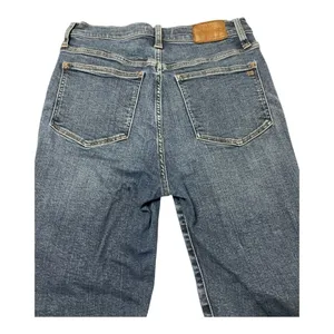 Madewell High Rise / waisted Skinny Womens 29 Stretch Dark Wash Denim Jeans thumbnail 8