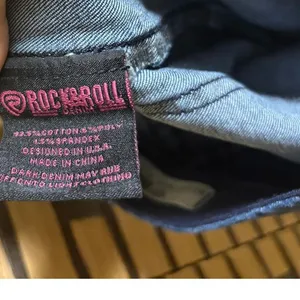 Rock N Roll‎ Pull On Flare Jeans Size 26x34 thumbnail 8