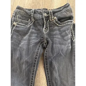 BUCKLE EXCLUSIVE Miss Me Skinny Jeans Womens 25 Contrast Stitch Embellished thumbnail 3