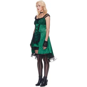 EraSpooky Ladies Western Saloon Waitress Bar Winch Halloween Costume LARGE thumbnail 5