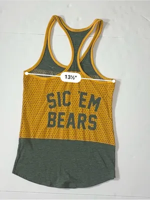 Nike Baylor Bears Dri-FIT Racerback Tank Women’s Small Green Gold NCAA thumbnail 6