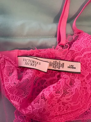 Victoria's Secret Neon Pink Lace Bodysuit Chemise thumbnail 2