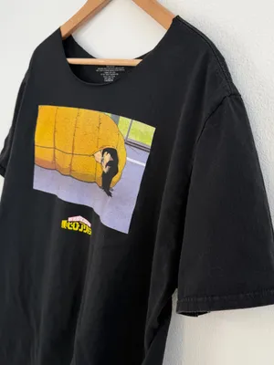 My Hero Academia Aizawa Sleeping Bag Off the Shoulder T-Shirt thumbnail 6