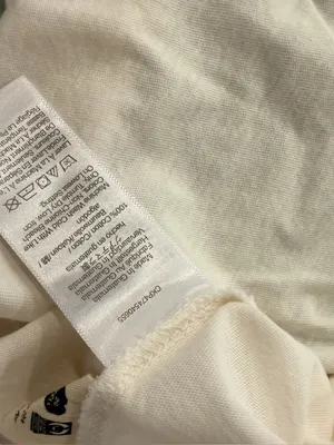 NWOT Madewell Size S Cream Softfade Cotton Sleeveless Crop Muscle Tee Shirt thumbnail 10