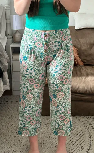 Cato floral pants  thumbnail 1