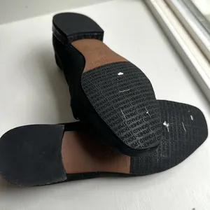 Leather/suede loafers chain Black Size 6 thumbnail 6