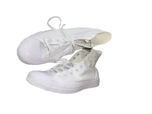 NEW Converse Chuck Taylor All Star High-Top Sneaker White M-8.5 W -10.5 thumbnail 9