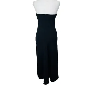 See You Monday Strapless Sheath Black Dress Sz M LBD Classic‎ Elegant Wedding thumbnail 3