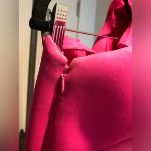 Eliza J Hot Pink One Shoulder Scuba Dress Size 8 thumbnail 5
