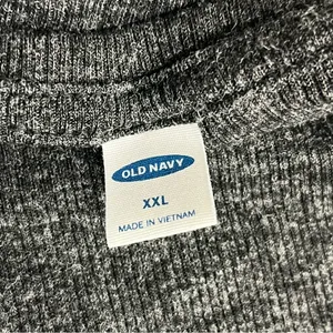 Imperfect Old‎ Navy charcoal gray long sleeve shirt stretchy comfy XXL 2018 top thumbnail 10