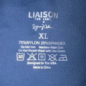 Liaison The Label X Sydney Adams Slate Blue Adapt Bike Shorts XL thumbnail 8