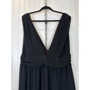 Lulus Heavenly Hues Black Maxi Dress Bridesmaid Wedding Banquet Holiday Medium thumbnail 5
